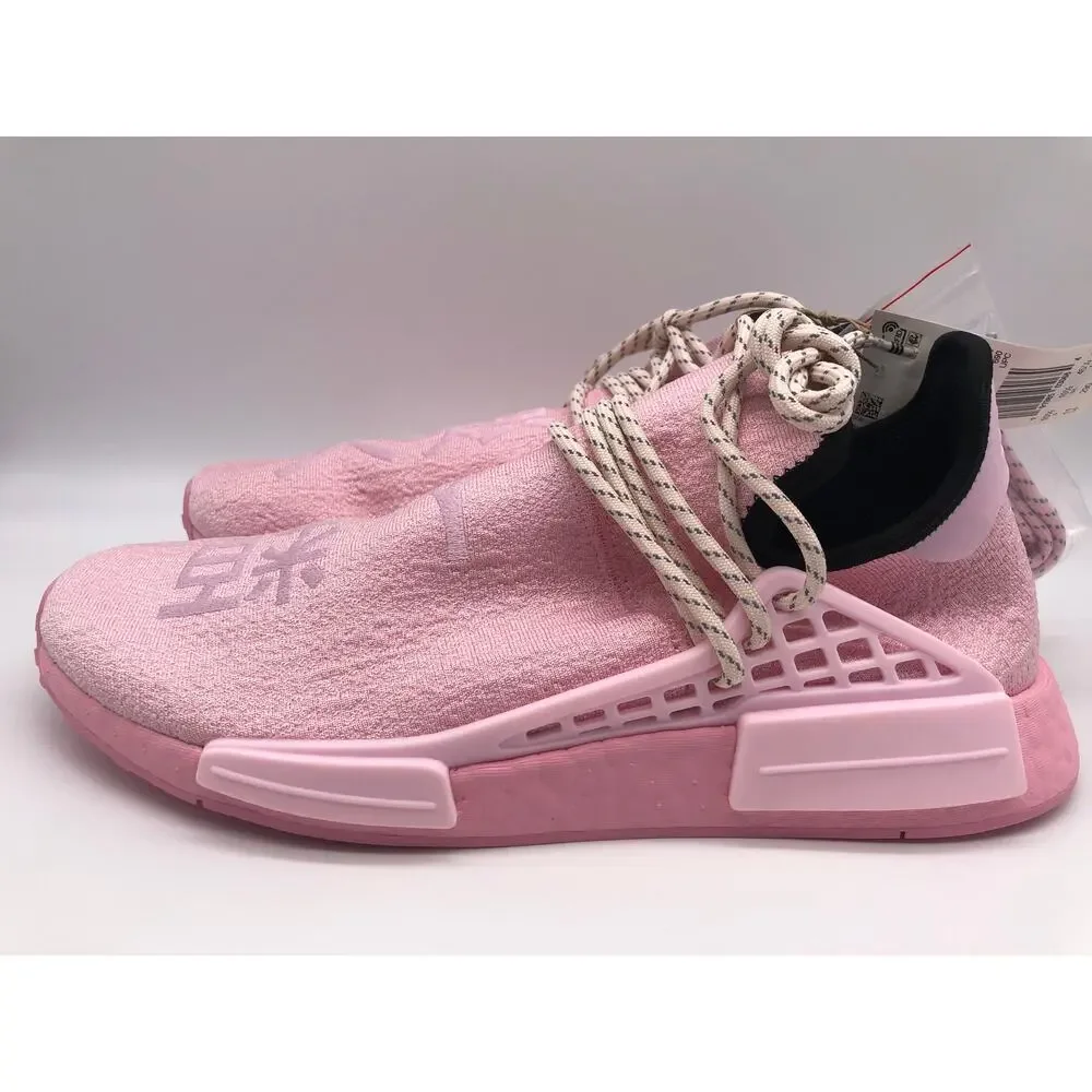 adidas Men's NMD HU Human Race x Pharrell Pink 2021 GY0088 Size 11 NIB